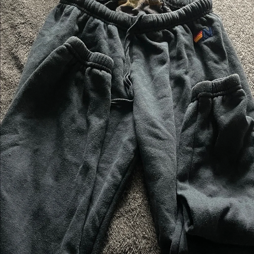Aviator Nation Black Sweatshirt/joggers - Picture 6 of 7